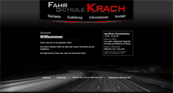 Desktop Screenshot of fahrschule-krach.de